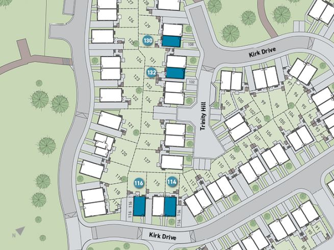 Site plan - artist's impression subject to change